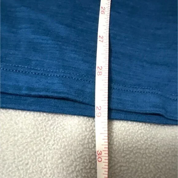 Reebok Womens Long Sleeve Performance Shirts 2-Pack Blue & Black XXXL Tumb Holes - Picture 7 of 8